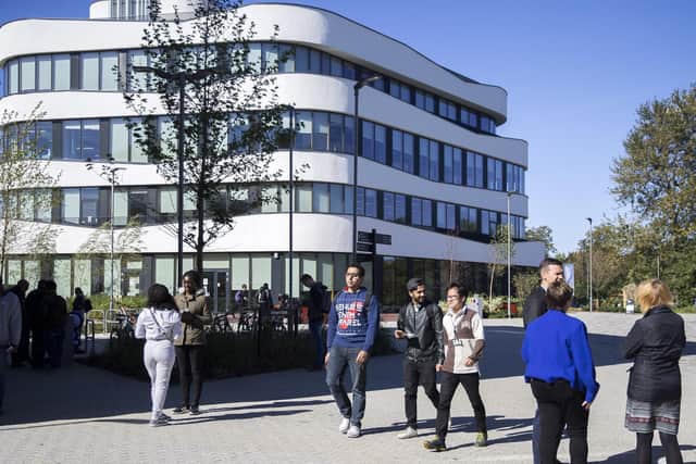 The university has taken 700 calls for places in clearing since Monday. Pictures by Kirsty Edmonds.