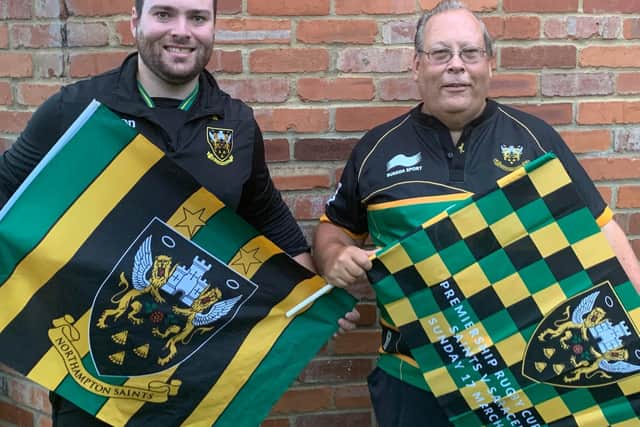 Nathan Flynn and his dad Damon