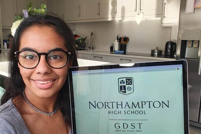 Avani Nandhra received her GCSE results today.