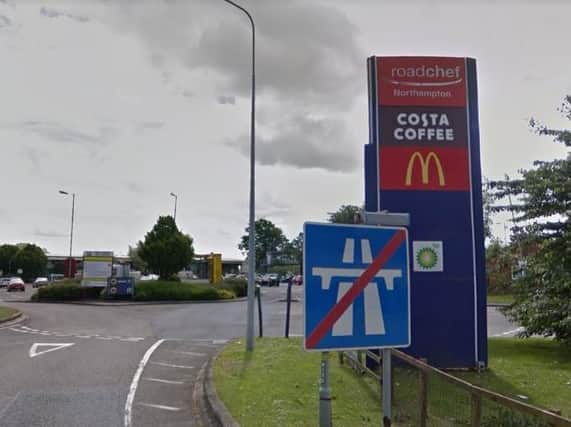Roadchef services on the M1 southbound near Northampton. Photo: Google