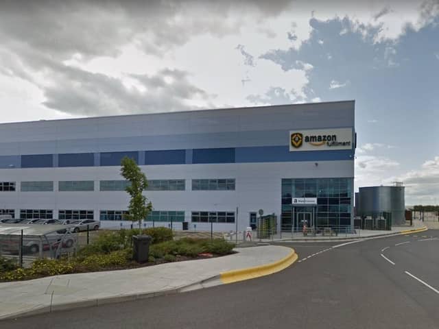 The team at Amazon in Daventry has donated more money to a local charity. Photo: Google Maps.