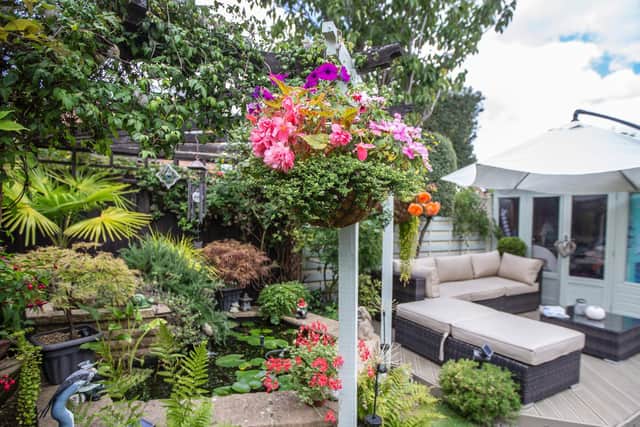 One of the winners of the back garden competition. Photo: Kirsty Edmonds.