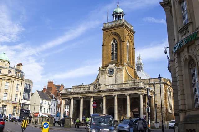A man has been arrested after a set of live-streaming equipment was stolen from the All Saints Church.
