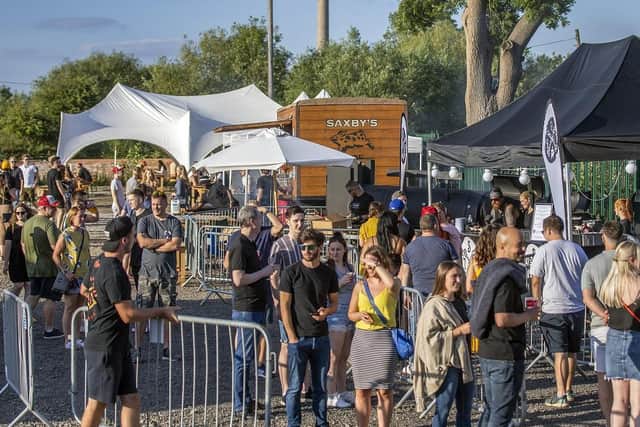 The first Smoke Street event in July attracted lots of people to eat great street food safely