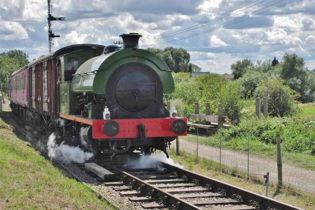 Steam trains will be running along the line near Northampton over the Bank Holiday weekend