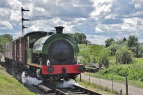Steam trains will be running along the line near Northampton over the Bank Holiday weekend