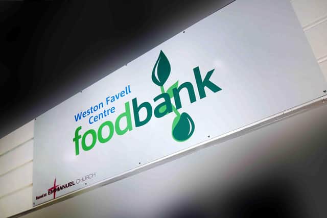 Volunteers and children who access the food bank received the treats.