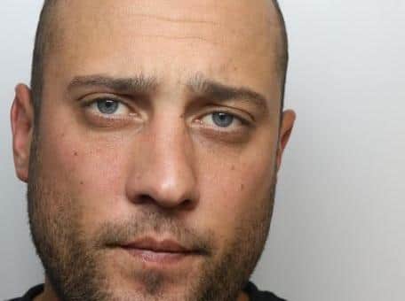 Aaron James Wharton has been sentenced for ABH. Photo: Northamptonshire Police.