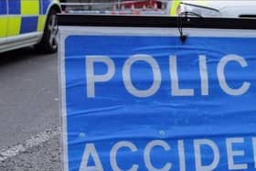 A section of the A5 through Northants was blocked by two accidents on Wednesday