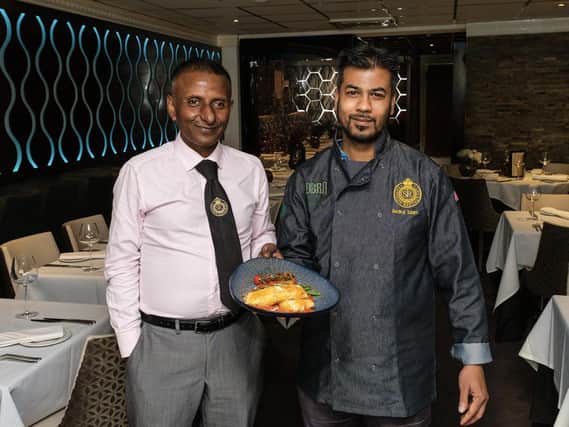 General manager Rana Rahman and executive chef Bodrul Islam