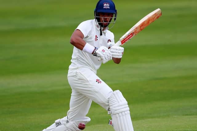 Northants batsman Emilio Gray