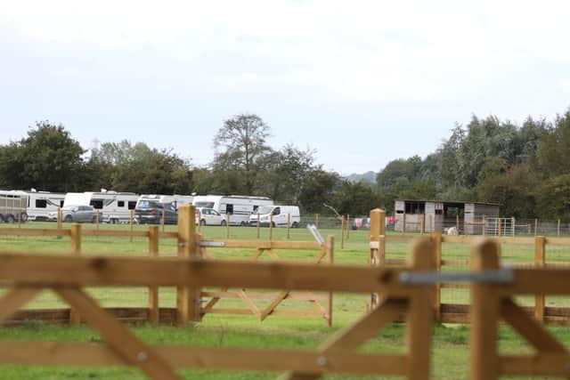 The site of the horse fair due to take place this weekend