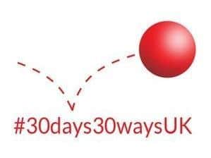 The #30days30waysUK project aims to inspire and empower people to be ready for a wide range of risks