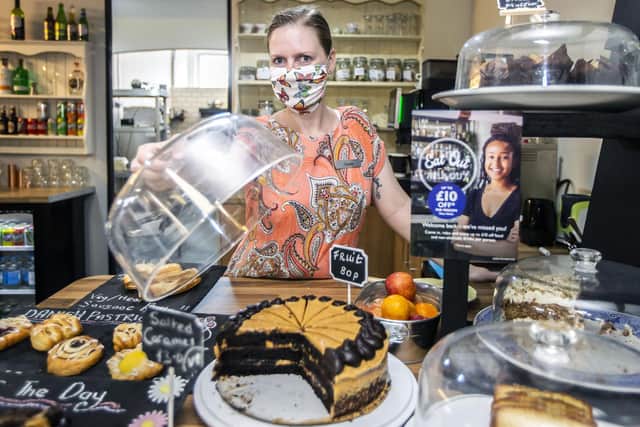 Vintage Retreat's tea room at Northampton Business Park on Lower Harding Street, Northampton, benefitted from Eat Out to Help Out