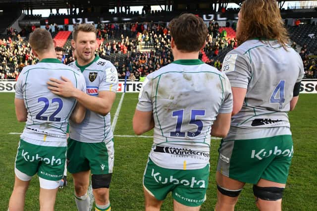 Saints claimed a fine Champions Cup win at Lyon in January to book a place in this season's quarter-finals, where they will meet Exeter
