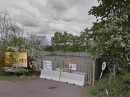 The mortuary was set up on Wollaston's former recycling centre.