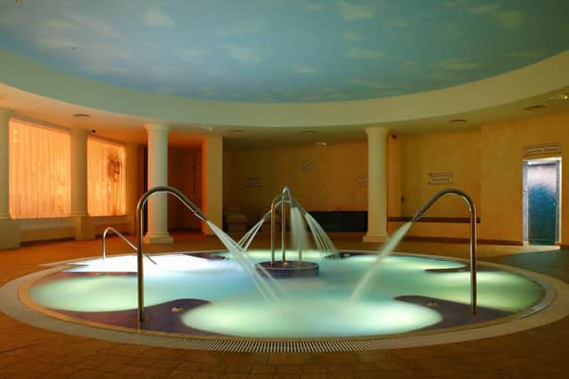 Guests can now relax in the spa once again.