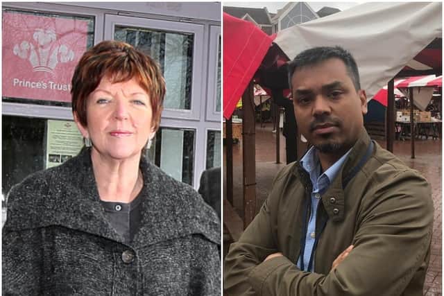 Labour councillors on Northampton Borough Council, Jane Birch and Anamul Haque