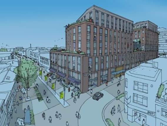 Proposals put forward include a new residential scheme on Abington Street.