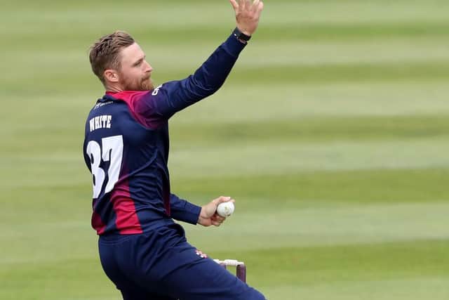Northants left-arm spinner Graeme White