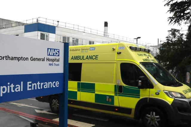 NHS staff at Northampton General Hospital had to deal with nearly 50,000 absences related to Covid-19. Photo: Getty Images