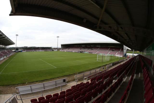 The PTS Academy Stadium.