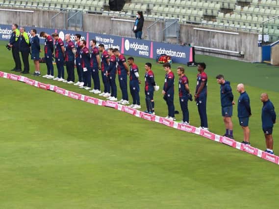 There was a minute's silence in memory of David Capel ahead of the Steelbacks' game on Thursday night