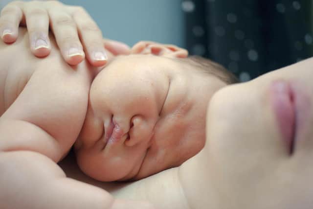 New mums used to be offered the chance to have professional photos taken within the hospital's maternity wards.