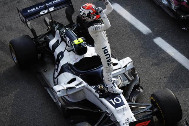 Pierre Gasly wins in Monza