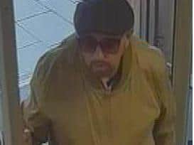 Police still want to speak to this man regarding the robbery.