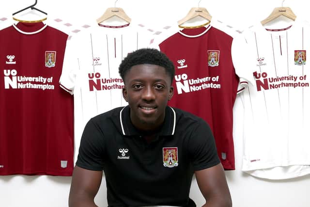 Benny Ashley-Seal has signed for the Cobblers from Premier League side Wolves