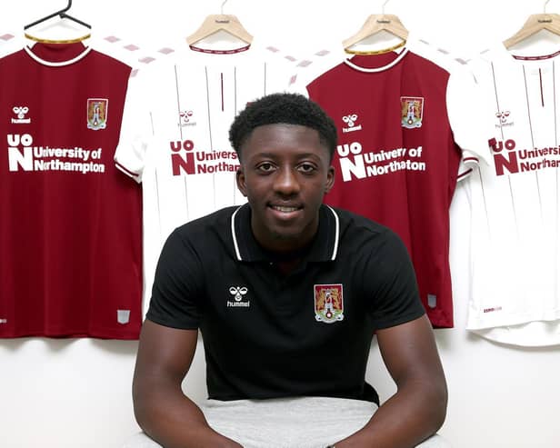 Benny Ashley-Seal has signed for the Cobblers from Premier League side Wolves