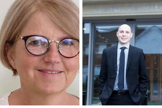 Anna Earnshaw and Rob Bridge were the successful candidates.