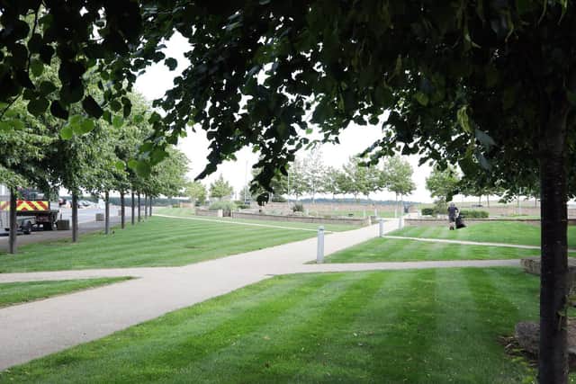 Corby council has brought the homes at Priors Hall (pictured).