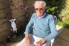 John, who is 90, still hosts fundraisers for Macmillan.