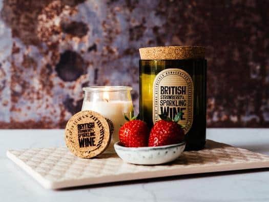 All candles are based on fragrances from different parts of the world.