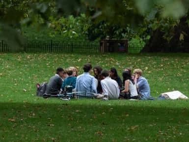 Gatherings or more than six people will be against the law starting on Monday.