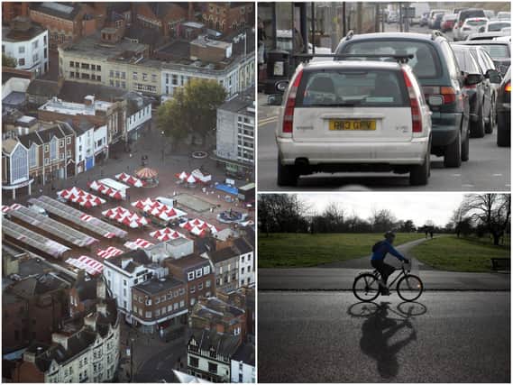Six roads in Northampton have been earmarked for development to make cycling safer.
