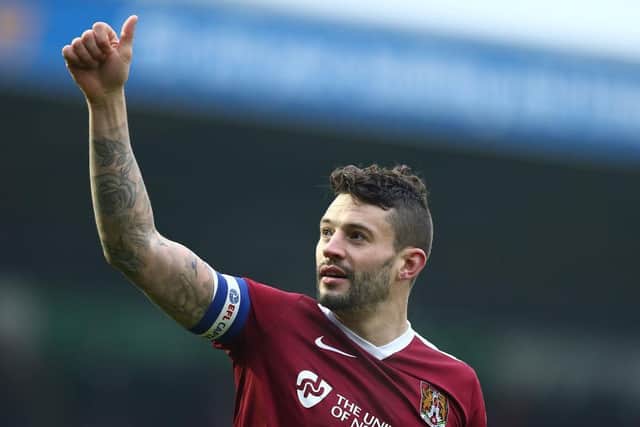 Marc Richards captained the Cobblers to title success in 2015/16