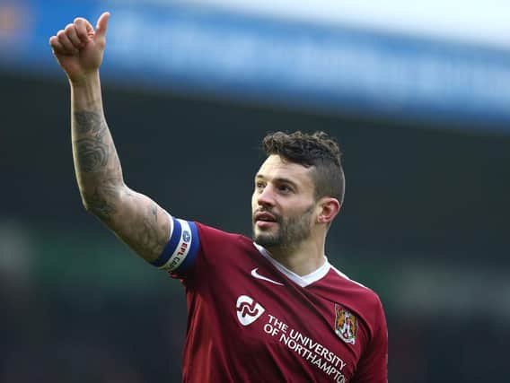 Marc Richards captained the Cobblers to title success in 2015/16
