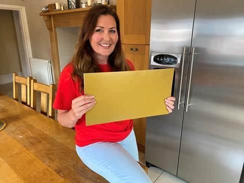 People's Postcode Lottery ambassador Judie McCourt sent her good wishes to the Towcester winners