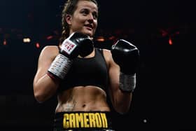 Chantelle Cameron is looking forward to a huge title fight in October