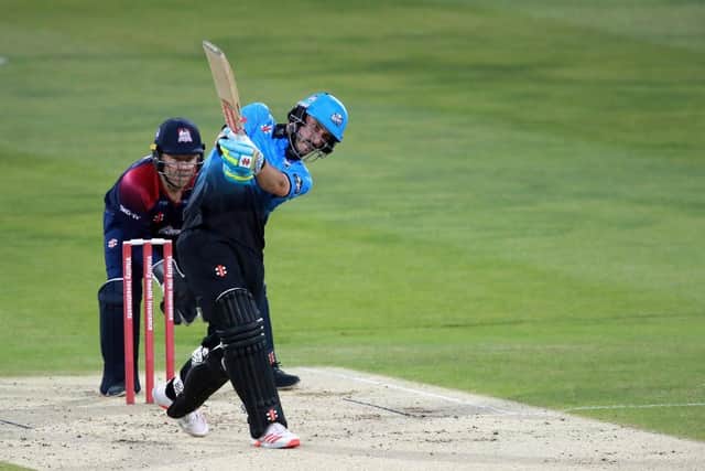 Hamish Rutherford hit 62 for the Rapids