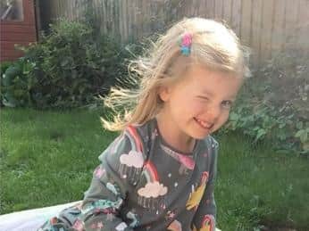 Jason's two-year-old daughter Olive will be taking part in the sponsored walk.