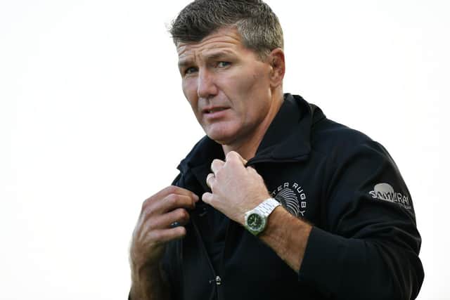 Exeter boss Rob Baxter