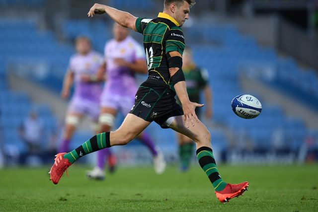 Dan Biggar was at fly-half for Saints