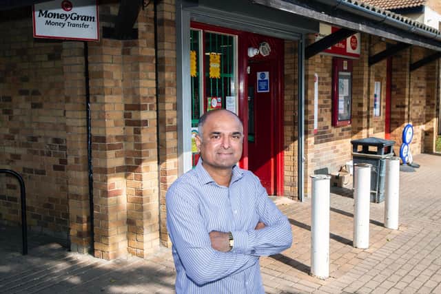 Bipen Patel says the prices shopowners have been quoted are closer to London prices, let alone Northampton high street rates.