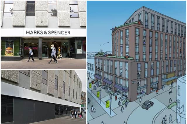 The former Marks and Spencer building on Abington Street has been bought by the borough council.