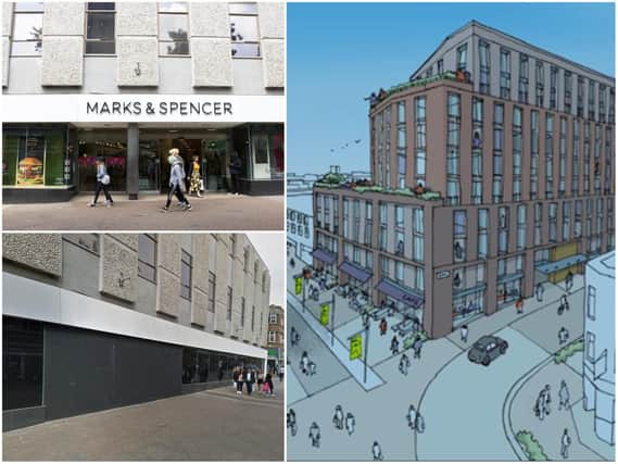 The former Marks and Spencer building on Abington Street has been bought by the borough council.
