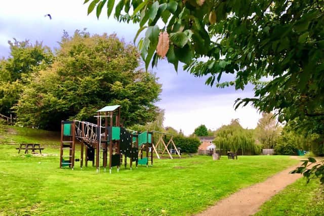 The park has ample play equipment for children to enjoy. Photo: Nicky Callis Photography 2020